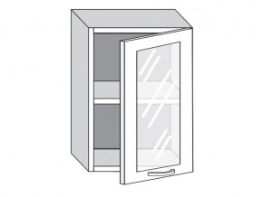 1.50.3 Шкаф настенный (h=720) на 500мм с 1-ой стекл. дверцей в Нефтекамске - neftekamsk.magazinmebel.ru | фото
