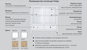 Гостиная модульная Хельга белая в Нефтекамске - neftekamsk.magazinmebel.ru | фото - изображение 6