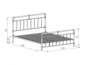 Кровать металлическая Авила в Нефтекамске - neftekamsk.magazinmebel.ru | фото - изображение 2