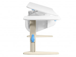 Парта трансформер СУТ.44 с боковой полкой бежевый в Нефтекамске - neftekamsk.magazinmebel.ru | фото - изображение 2