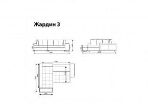 Угловой диван Жардин 3 вид 1 в Нефтекамске - neftekamsk.magazinmebel.ru | фото - изображение 8